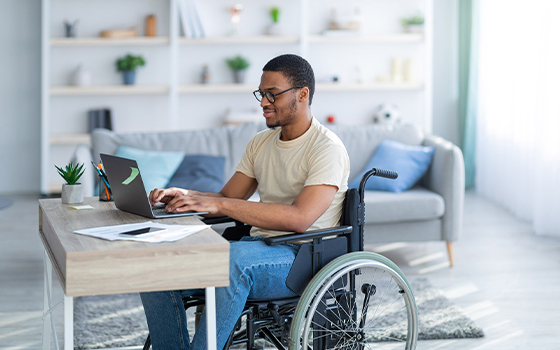Case Study - Empowering disabled youth through digital skills - Banner Image